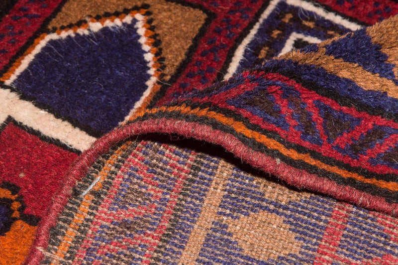 Baluch-matta - 130 x 83 cm - flerfärgad