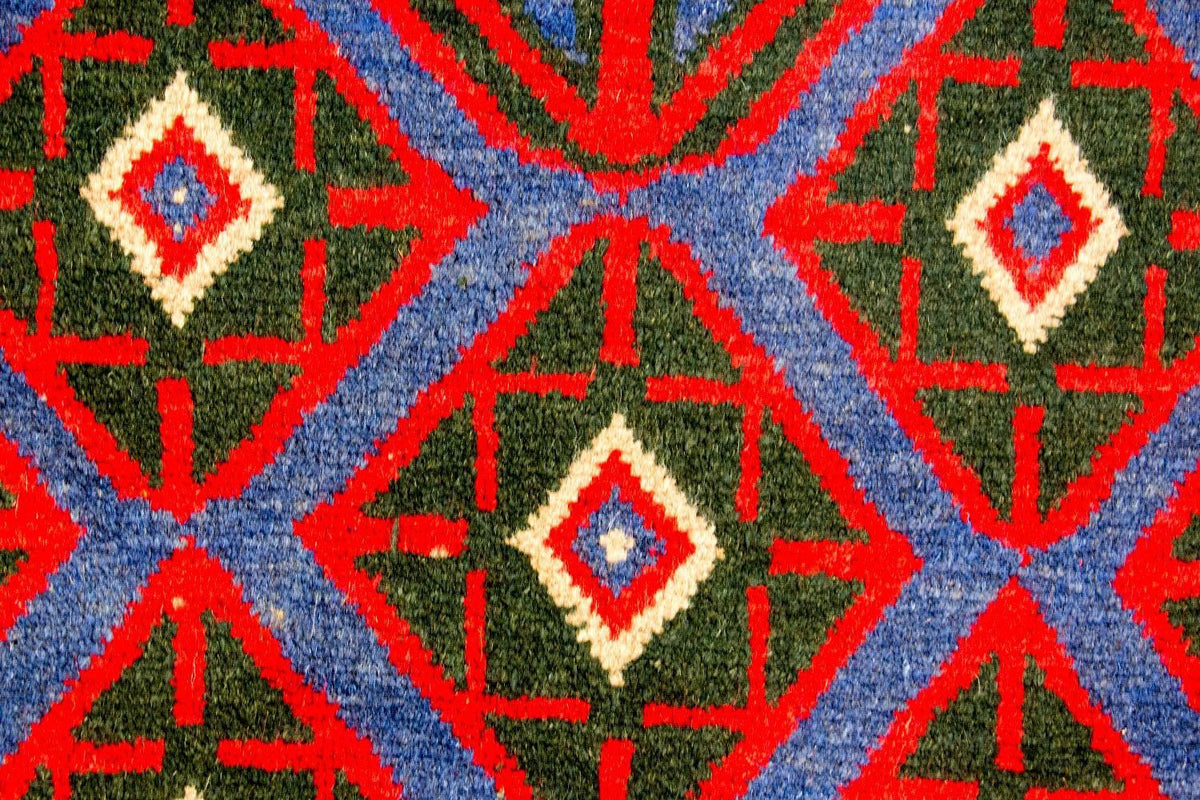 Baluch-matta - 135 x 82 cm - röd