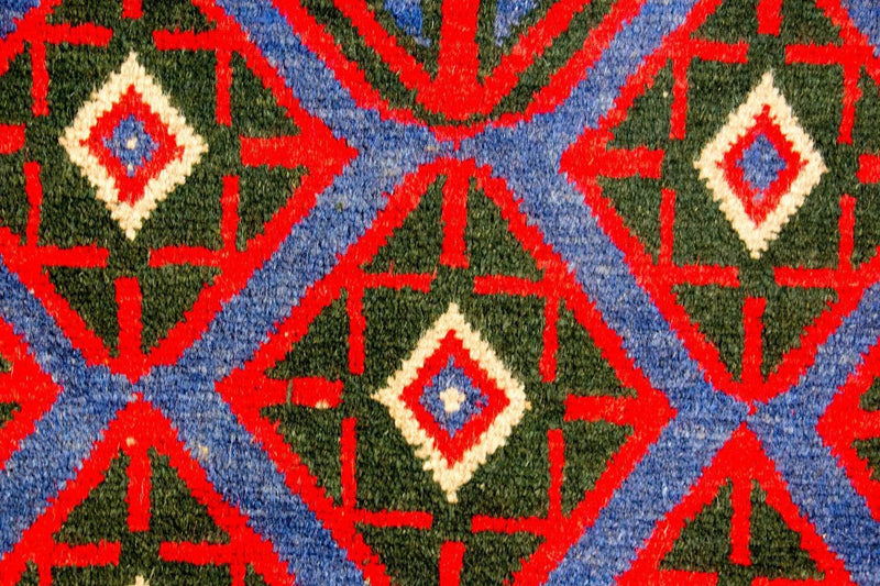 Baluch-matta - 135 x 82 cm - röd