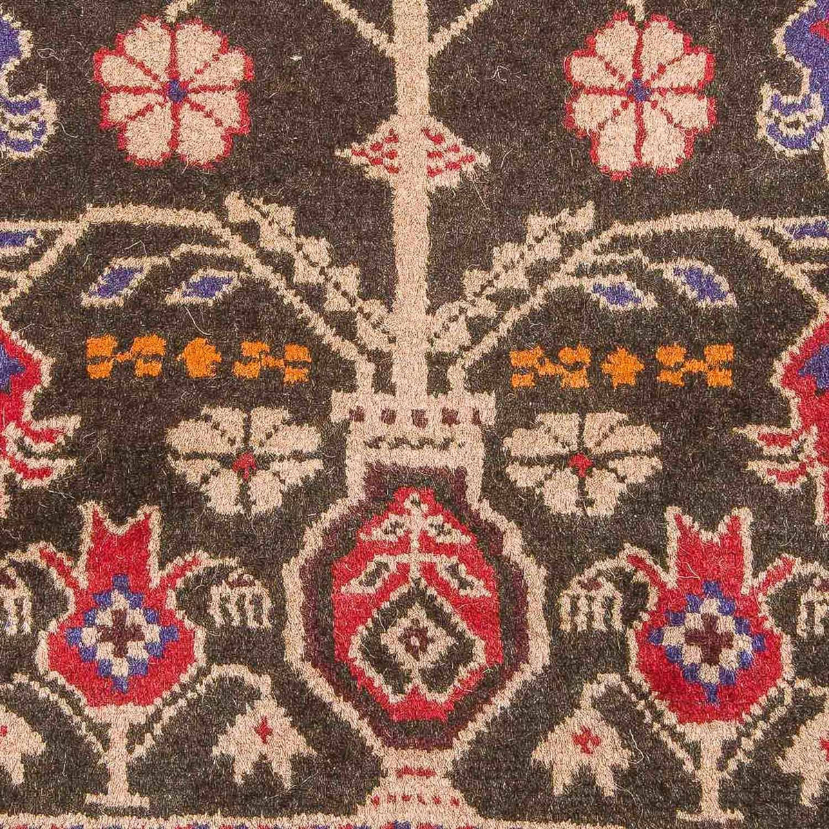 Baluch-matta - 133 x 77 cm - brun