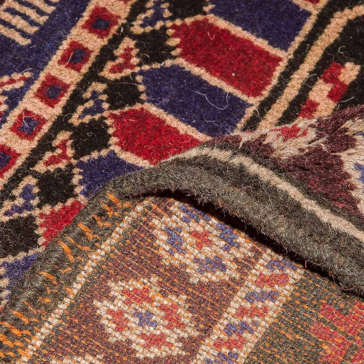 Baluch-matta - 133 x 77 cm - brun