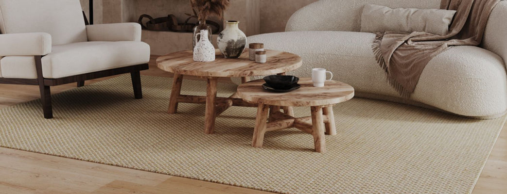 Kelim matta - trendig - Bohemian - rektangulär