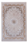 Orientalisk vävd matta Liyana - Rektangulär / Beige / 100 x 150 cm Rektangulär