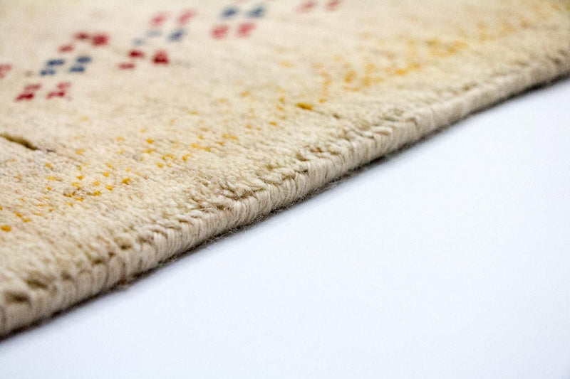 Gabbeh-matta - Loribaft Persian - 400 x 300 cm - beige