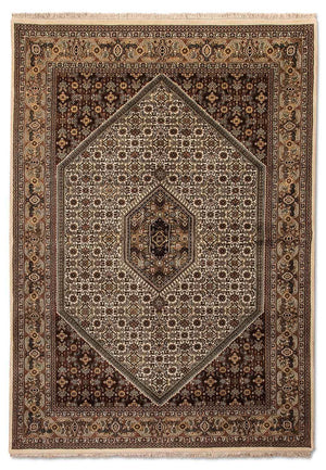 Persisk matta - Bijar - 240 x 170 cm - beige
