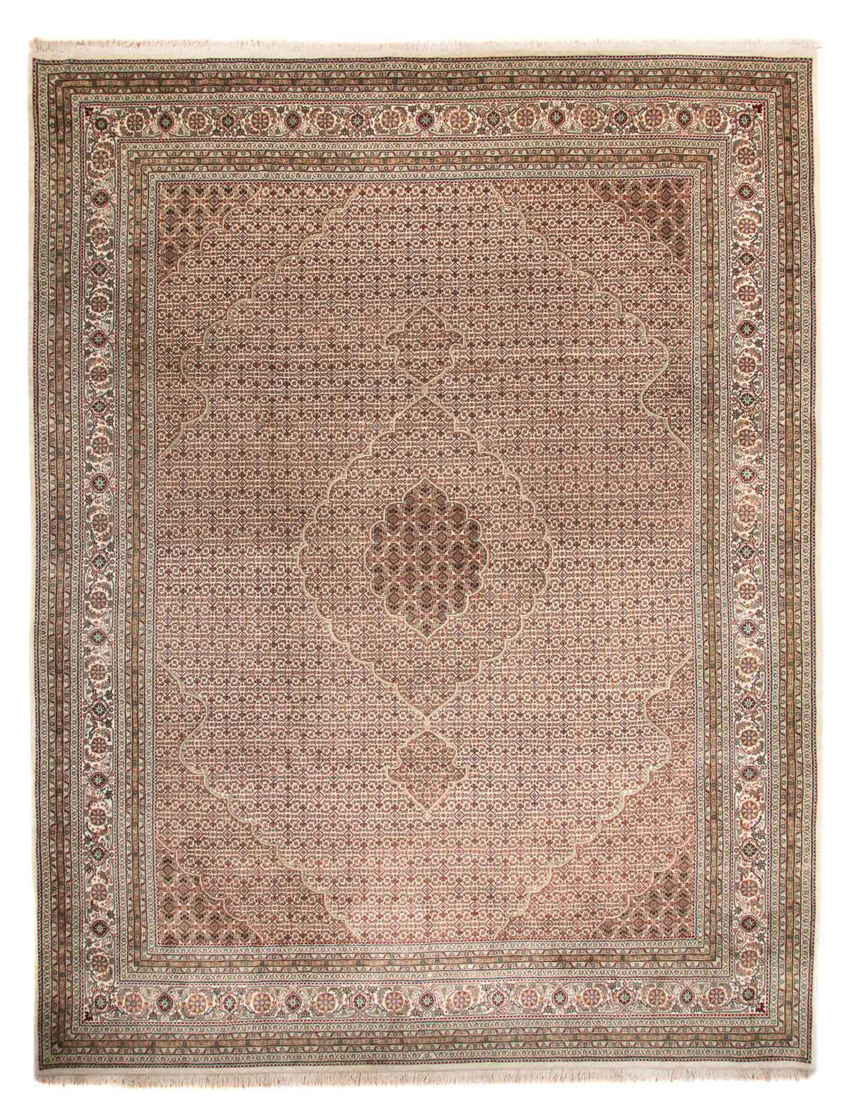 Orientaliska mattor - Tabriz - 400 x 300 cm - beige