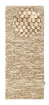Ullmatta Mosaik - Ullmatta - Löpare / Beige / 80 x 200 cm Löpare