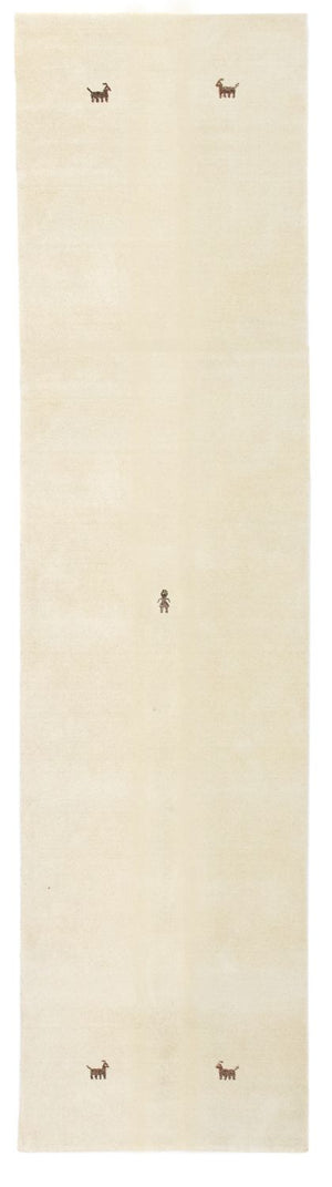 Runner Gabbeh-matta - Softy - 200 x 80 cm - beige