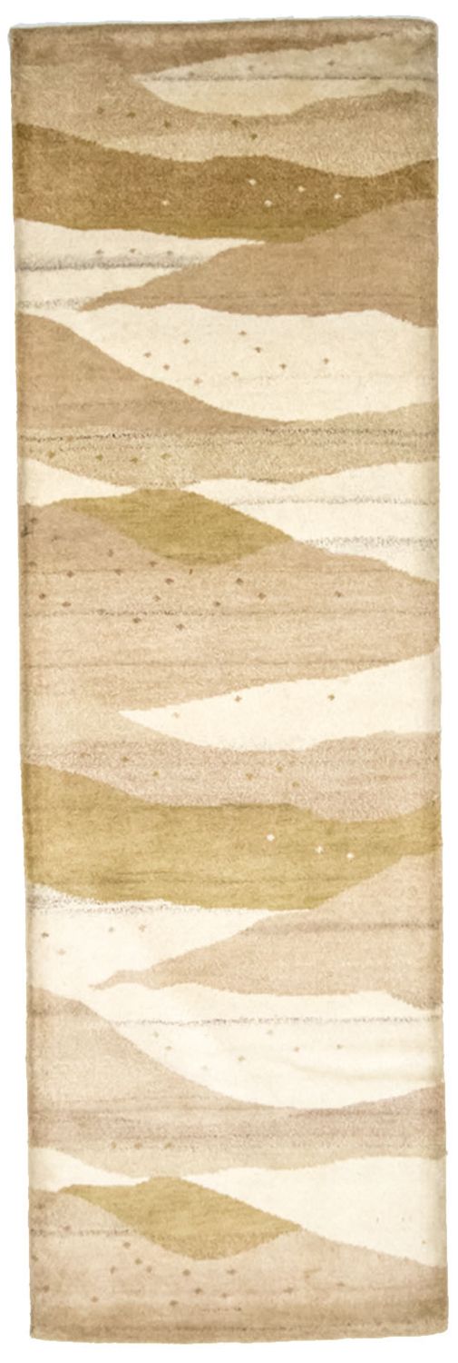 Runner Gabbeh-matta - Indus - 240 x 80 cm - beige