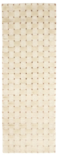 Runner Nepal mattan - 200 x 70 cm - beige