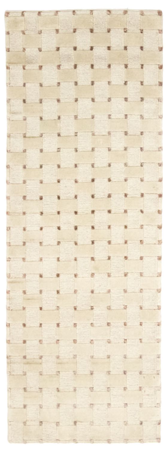 Runner Nepal mattan - 200 x 70 cm - beige