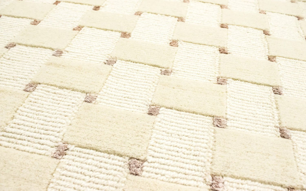 Runner Nepal mattan - 200 x 70 cm - beige