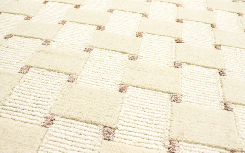 Runner Nepal mattan - 200 x 70 cm - beige