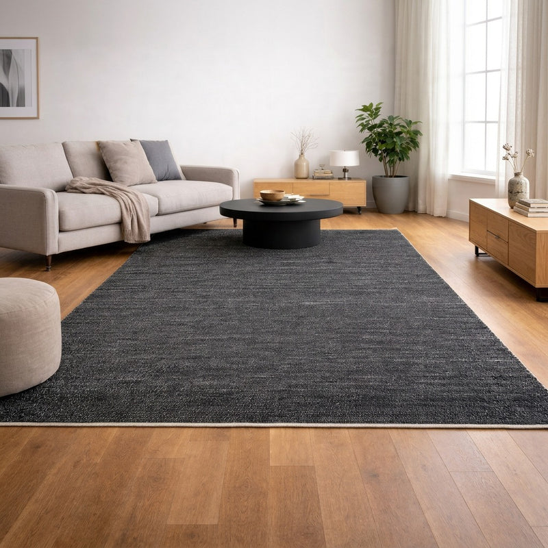 Modern kilim Mattan Toska - Ullmatta