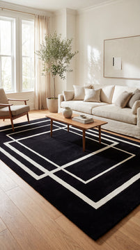 Designermatta - Minimalistic Motis - rektangulär