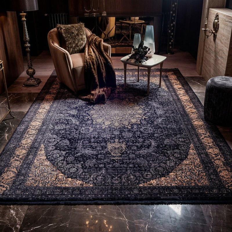 Orientalisk vävd matta Golden Glam