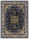 Orientalisk vävd matta Golden Glam - Rektangulär / Mörkblå / 100 x 150 cm Rektangulär