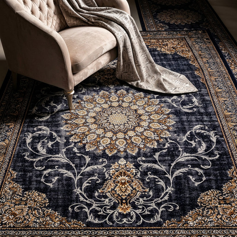 Orientalisk vävd matta Saffron Sensations