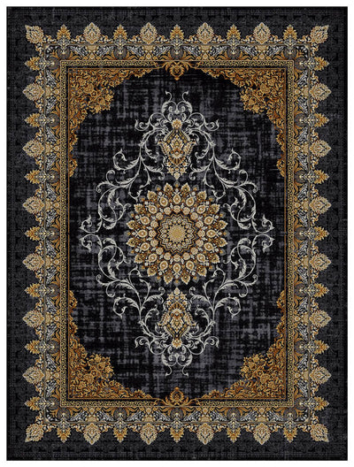 Orientalisk vävd matta Saffron Sensations