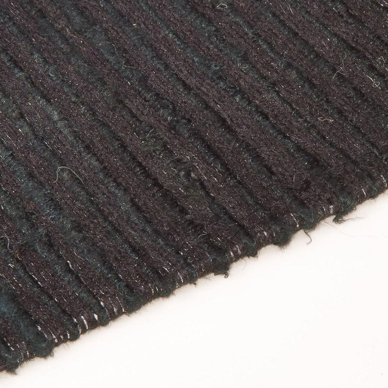 Kort luggmatta - 230 x 160 cm - svart