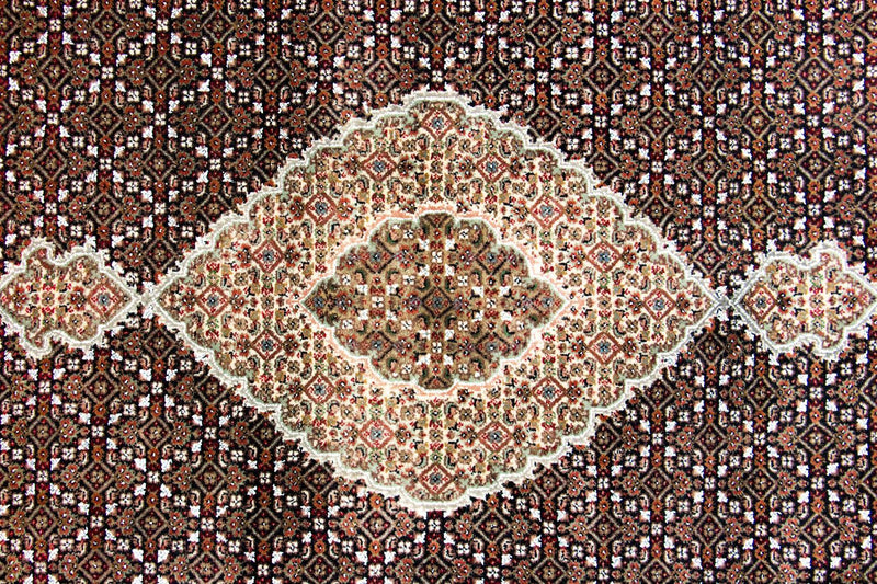Persisk matta - Tabriz - 300 x 250 cm - svart