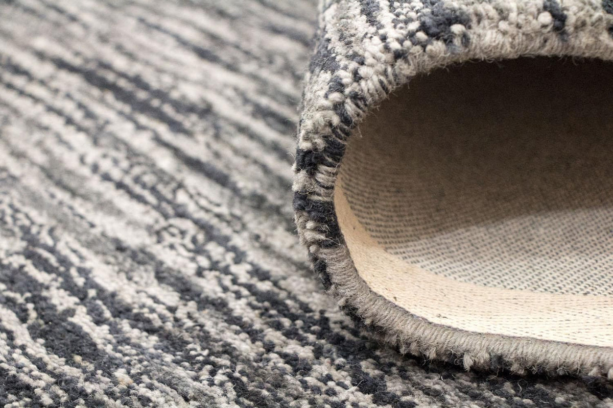 Ullmatta - 240 x 155 cm - svart