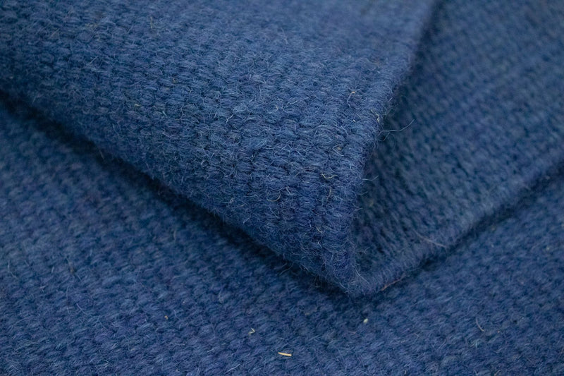 Kelim matta - trendig - 160 x 90 cm - blå