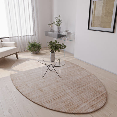 Gabbeh matta - Loribaft Softy - NaturEleganz - oval