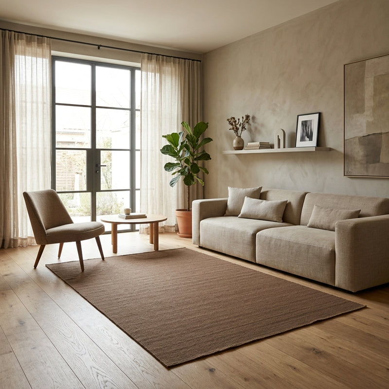 Modern kilim Mattan Fabricio - Ullmatta