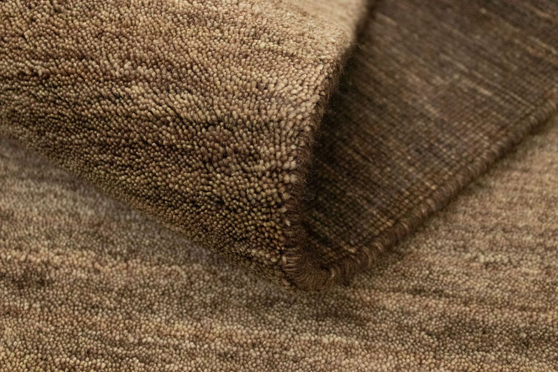 Gabbeh-matta - Indus runt  - 250 x 250 cm - brun