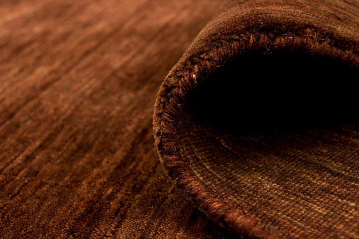 Gabbeh-matta - Indus kvadrat  - 250 x 250 cm - brun