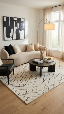 Berber matta - Sara - rektangulär