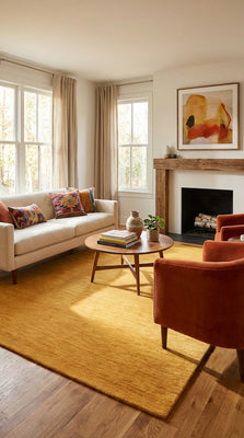 Gabbeh-matta - Softy - Raderad - Uni - rektangulär