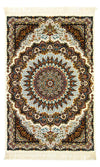 Persisk matta Saman - Rektangulär / Beige / 100 x 150 cm Rektangulär