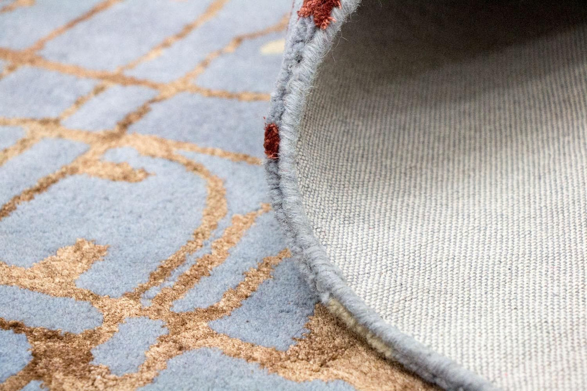 Designermatta - 242 x 153 cm - flerfärgad