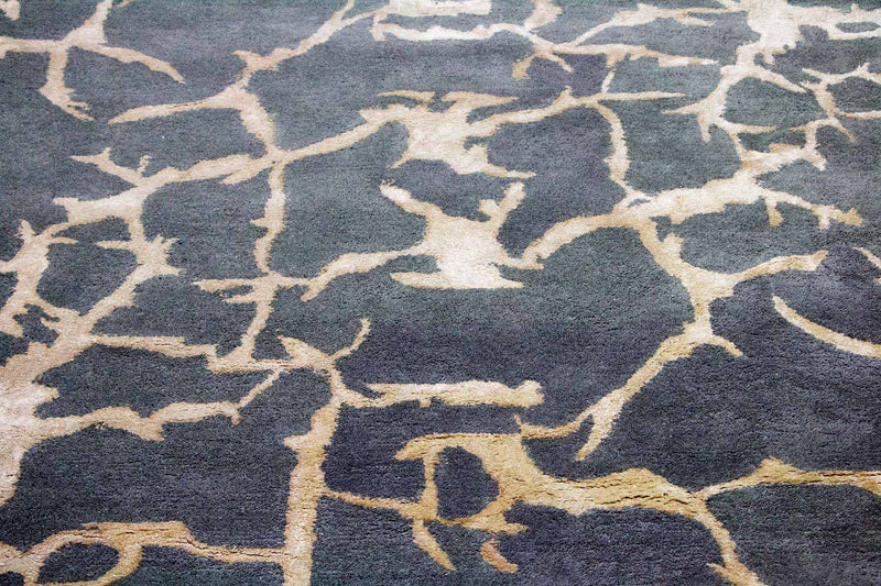 Designermatta - 241 x 154 cm - grått