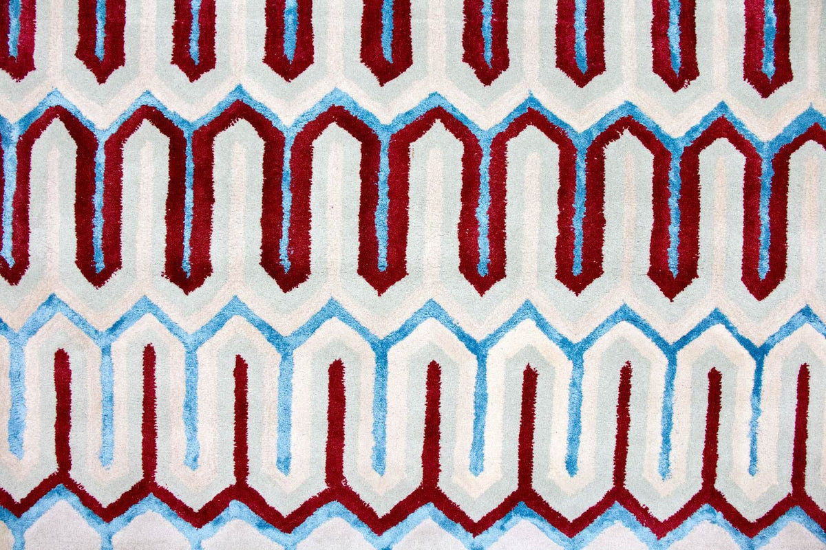 Designermatta - 241 x 156 cm - beige