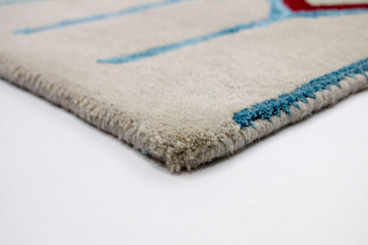 Designermatta - 241 x 156 cm - beige