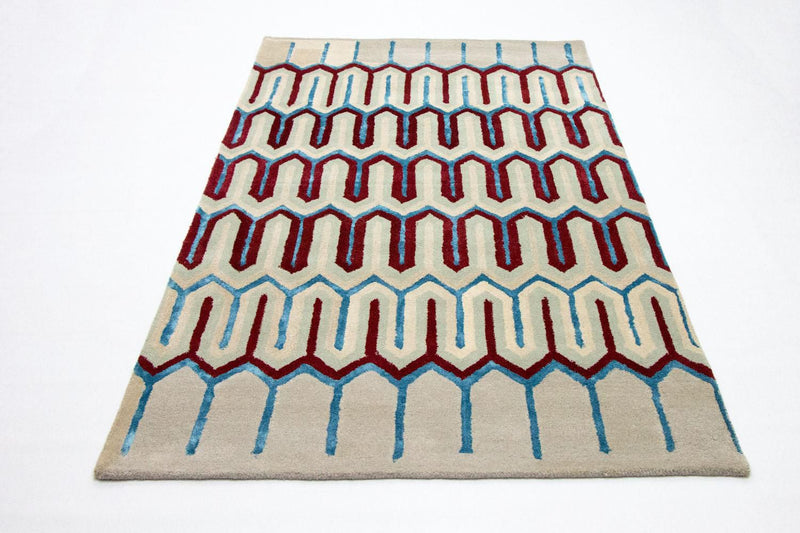 Designermatta - 241 x 156 cm - beige