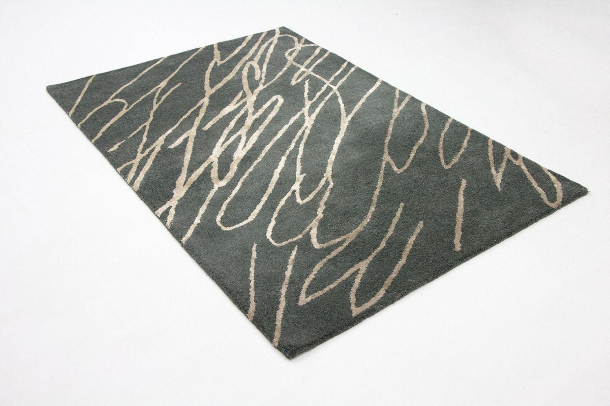 Designermatta - 180 x 121 cm - blå