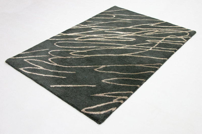 Designermatta - 180 x 121 cm - blå