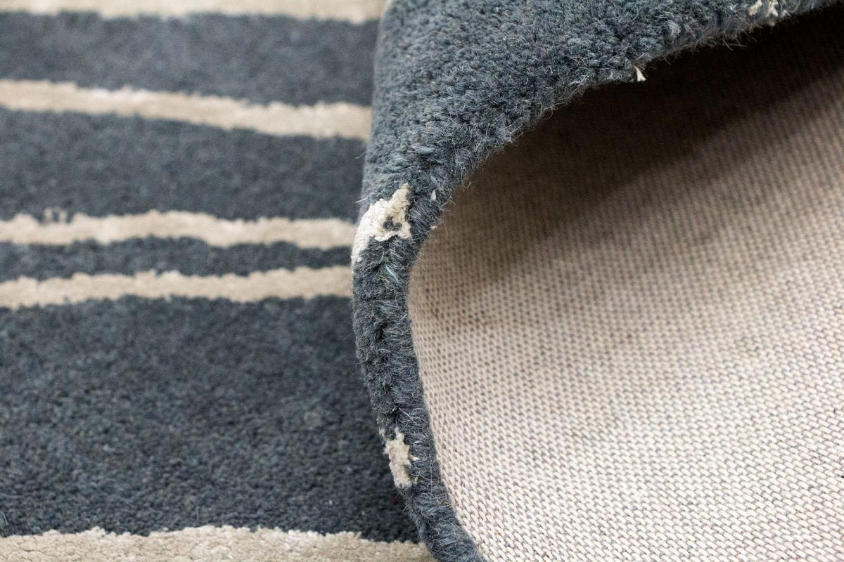 Designermatta - 180 x 121 cm - blå