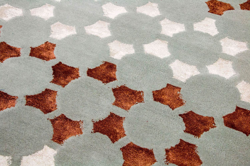 Designermatta - 239 x 157 cm - flerfärgad