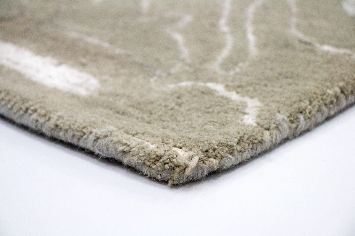 Designermatta - 242 x 153 cm - brun