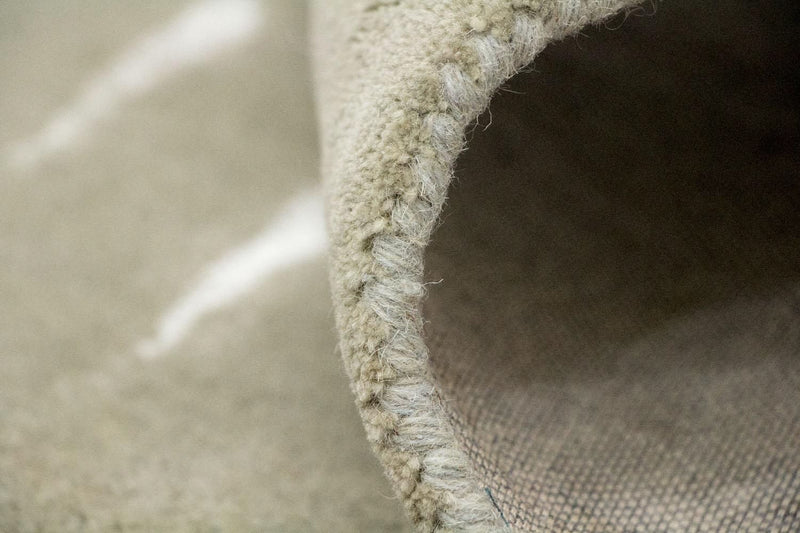 Designermatta - 242 x 153 cm - brun