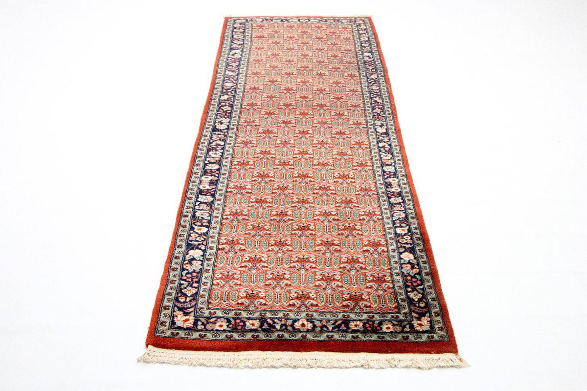 Runner Oriental Carpet - 263 x 76 cm - röd