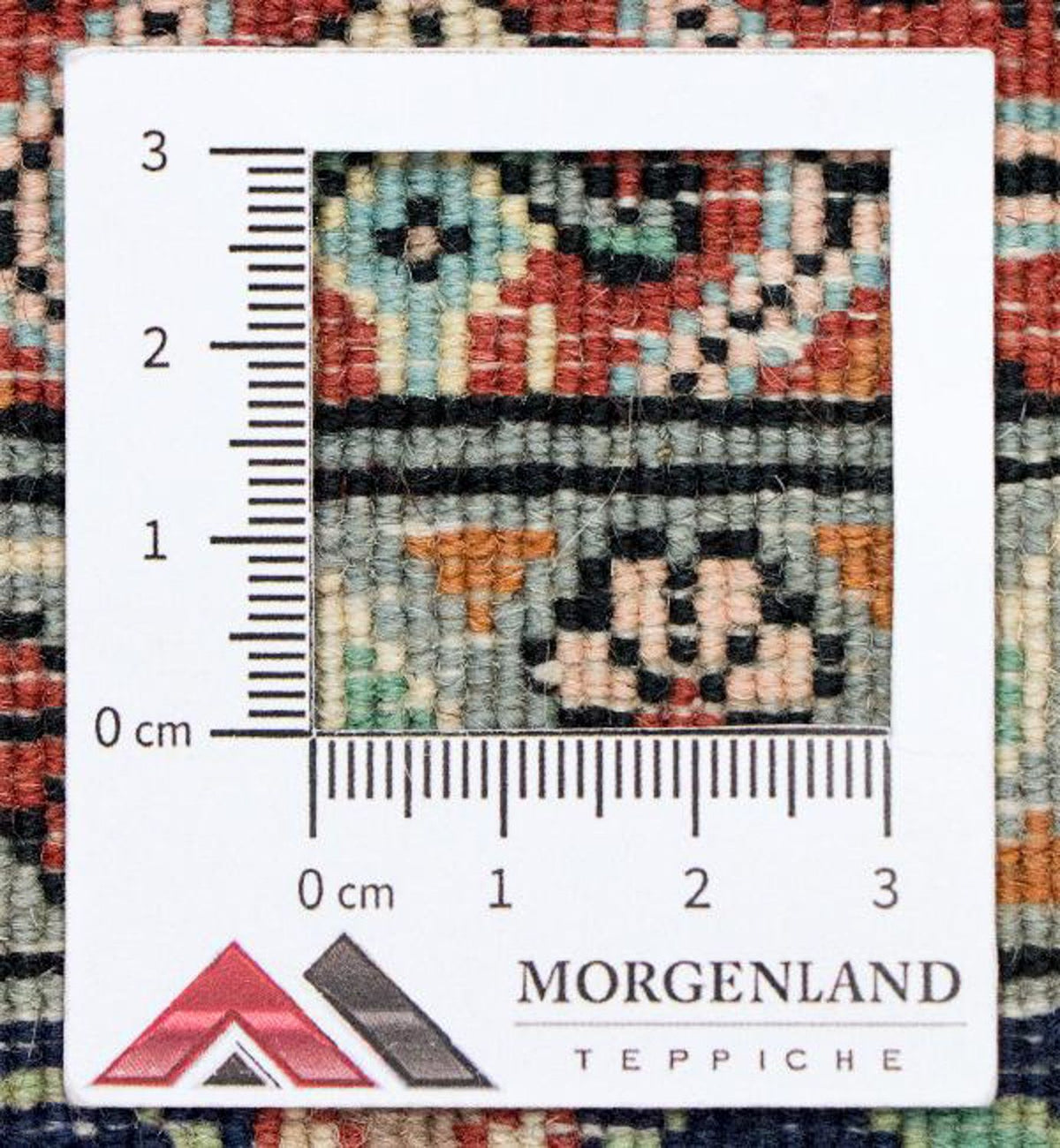 Runner Oriental Carpet - 263 x 76 cm - röd