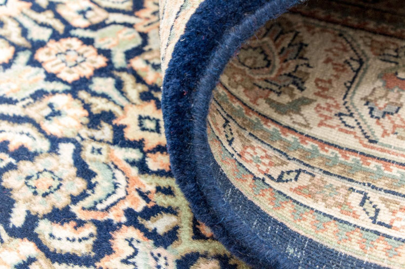 Persisk matta - Bijar - 248 x 196 cm - mörkblå