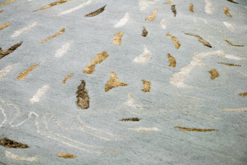 Designermatta - 242 x 153 cm - grått