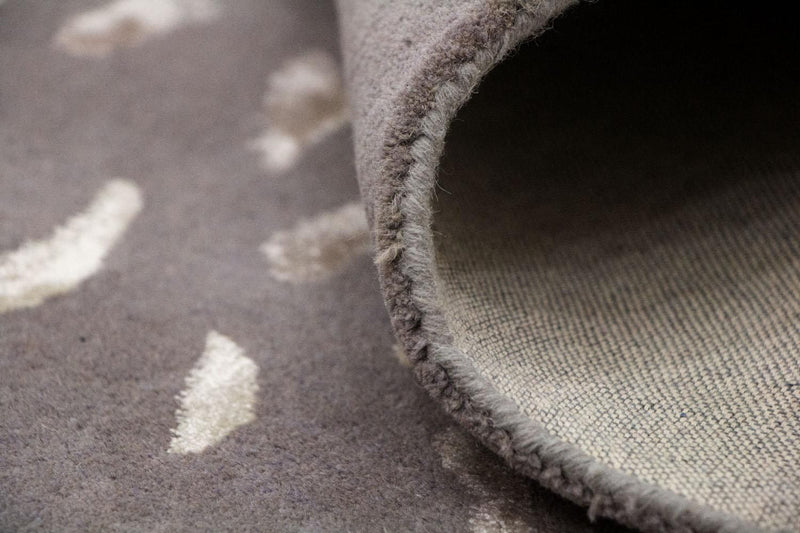 Designermatta - 242 x 153 cm - brun